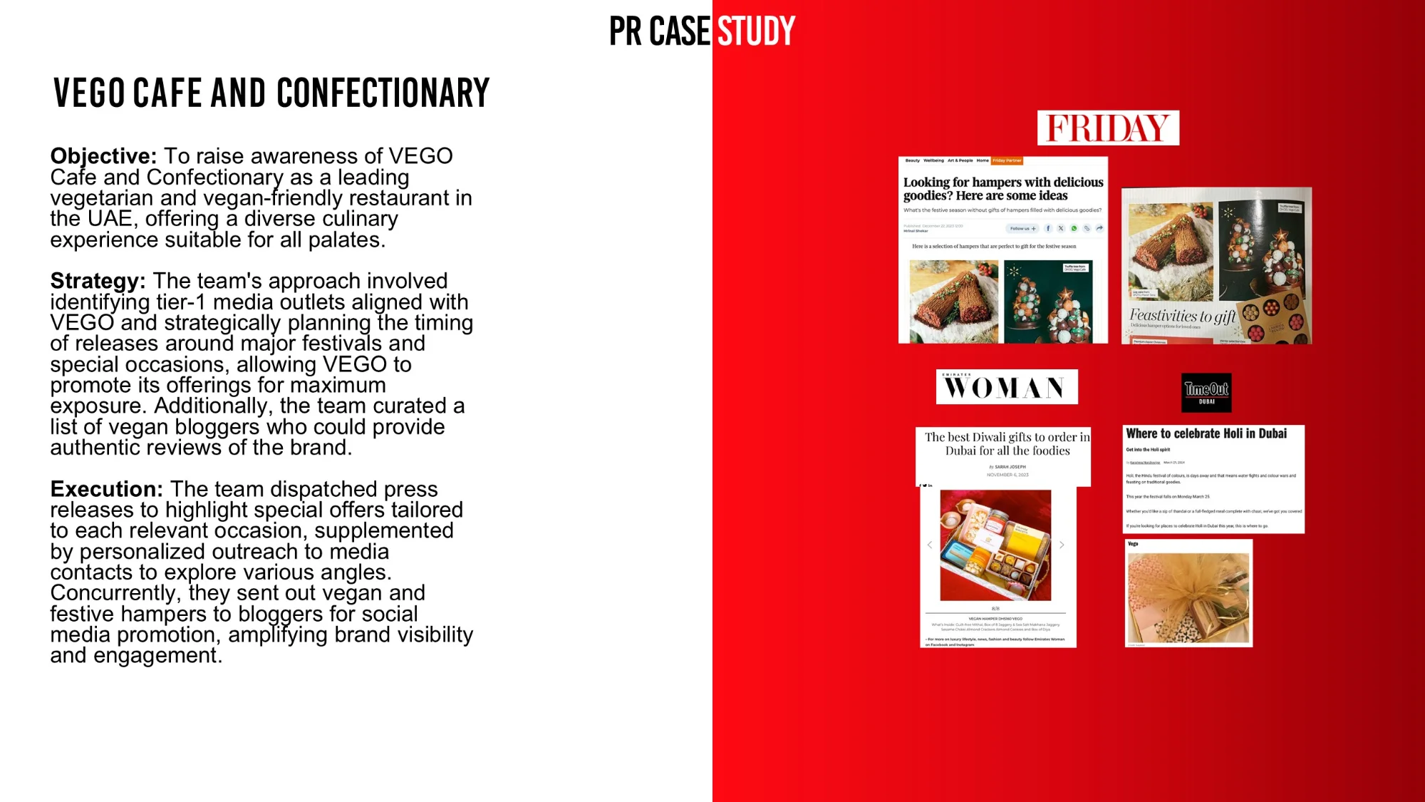 VEGO Cafe PR Case Study
