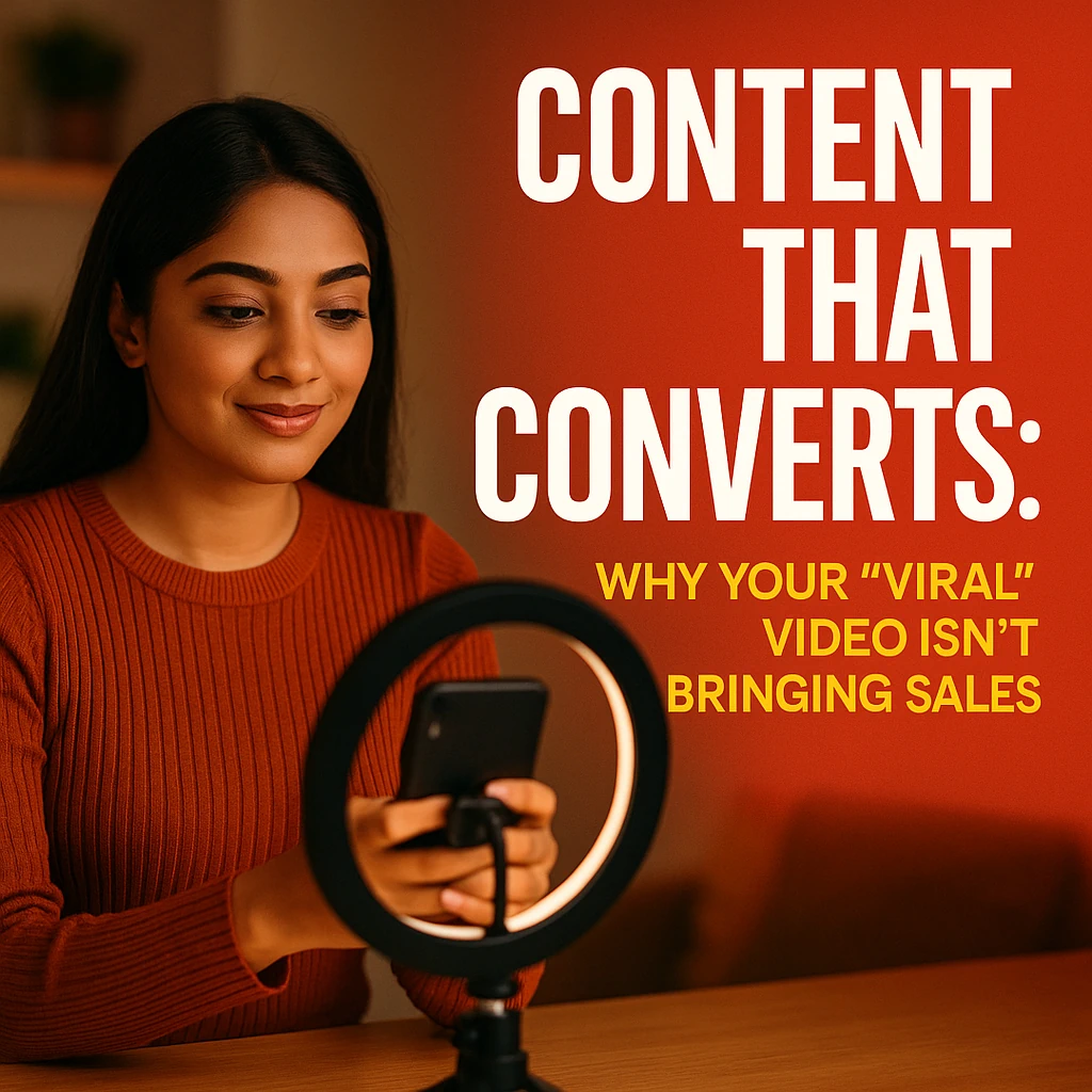 Related to content that converts: why your "viral" video isn't bringing sales